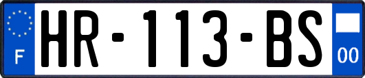HR-113-BS