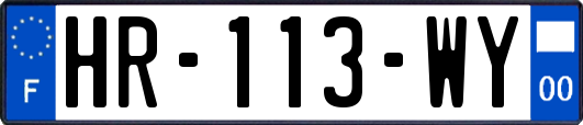 HR-113-WY
