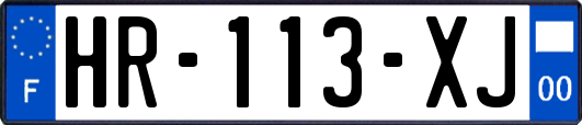 HR-113-XJ