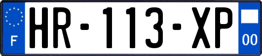 HR-113-XP