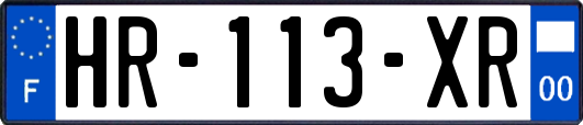 HR-113-XR