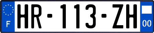 HR-113-ZH