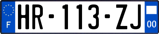 HR-113-ZJ