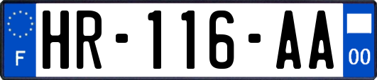 HR-116-AA