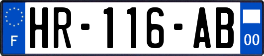 HR-116-AB