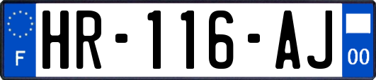 HR-116-AJ