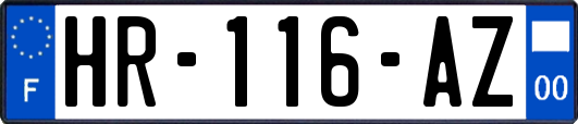 HR-116-AZ