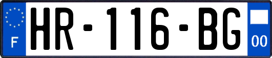 HR-116-BG