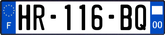 HR-116-BQ