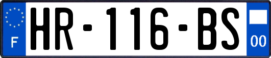 HR-116-BS