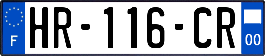 HR-116-CR