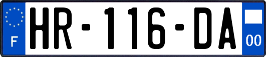 HR-116-DA