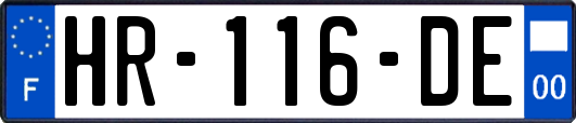 HR-116-DE