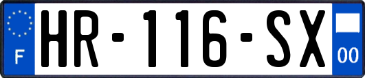 HR-116-SX