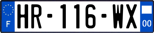 HR-116-WX