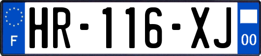 HR-116-XJ