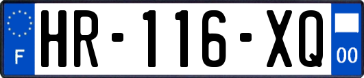 HR-116-XQ
