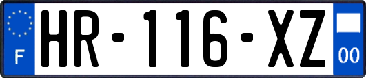 HR-116-XZ