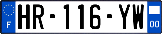 HR-116-YW