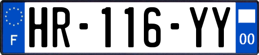 HR-116-YY