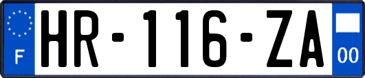 HR-116-ZA
