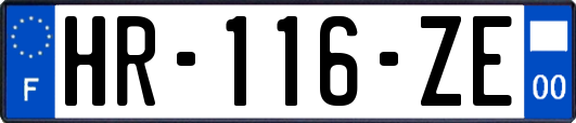 HR-116-ZE