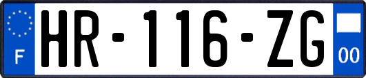 HR-116-ZG