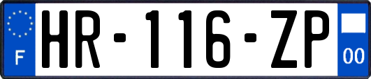 HR-116-ZP