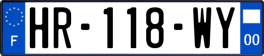 HR-118-WY