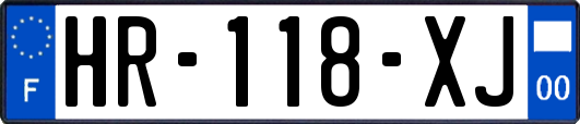 HR-118-XJ