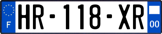HR-118-XR