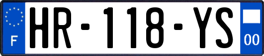 HR-118-YS