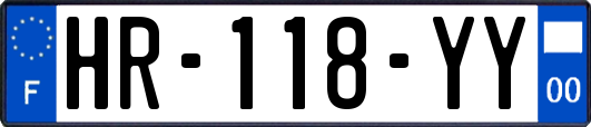 HR-118-YY