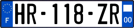 HR-118-ZR