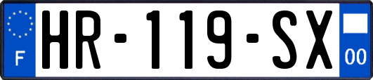 HR-119-SX