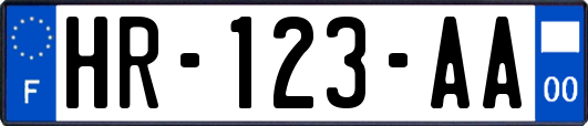 HR-123-AA