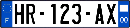HR-123-AX