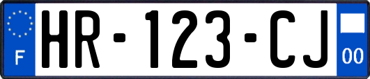 HR-123-CJ