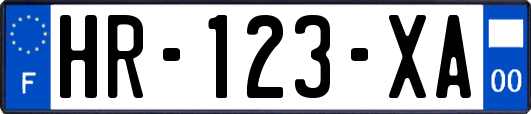 HR-123-XA