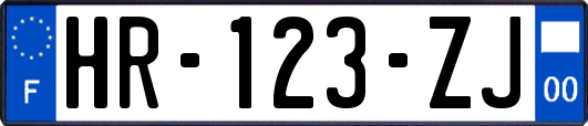 HR-123-ZJ