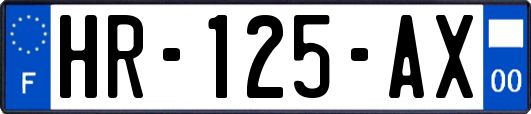 HR-125-AX