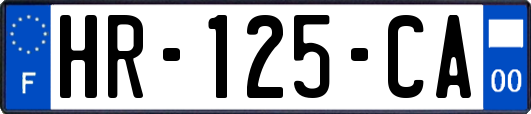 HR-125-CA