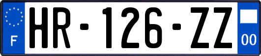 HR-126-ZZ
