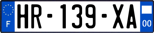HR-139-XA
