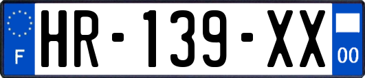 HR-139-XX