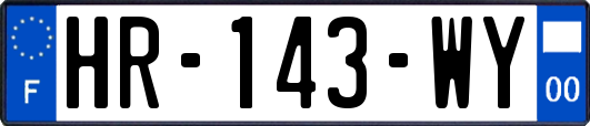 HR-143-WY