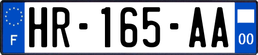 HR-165-AA