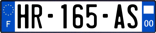 HR-165-AS