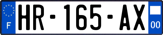 HR-165-AX