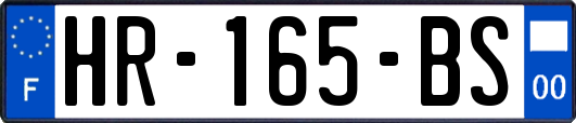 HR-165-BS
